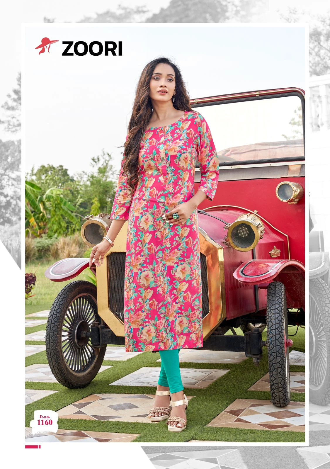 Zoori Akshara Vol 27 Rayon Print Wholesale Fancy Kurtis Catalog — Wholesale Kurtis, MPA wholesale from Surat - Gallery Image 2